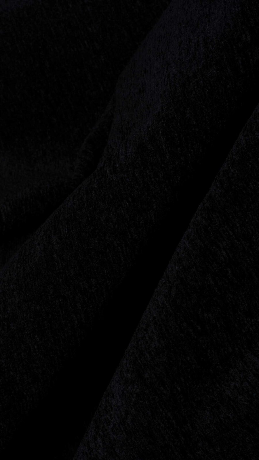 Tessuto arredo h 140 - ciniglia - blu notte - immagine 2