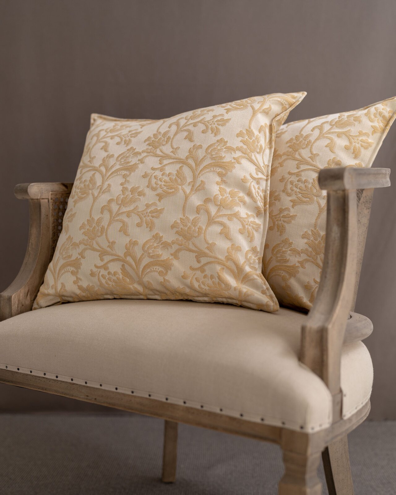 Cuscino arredo - avorio fiore