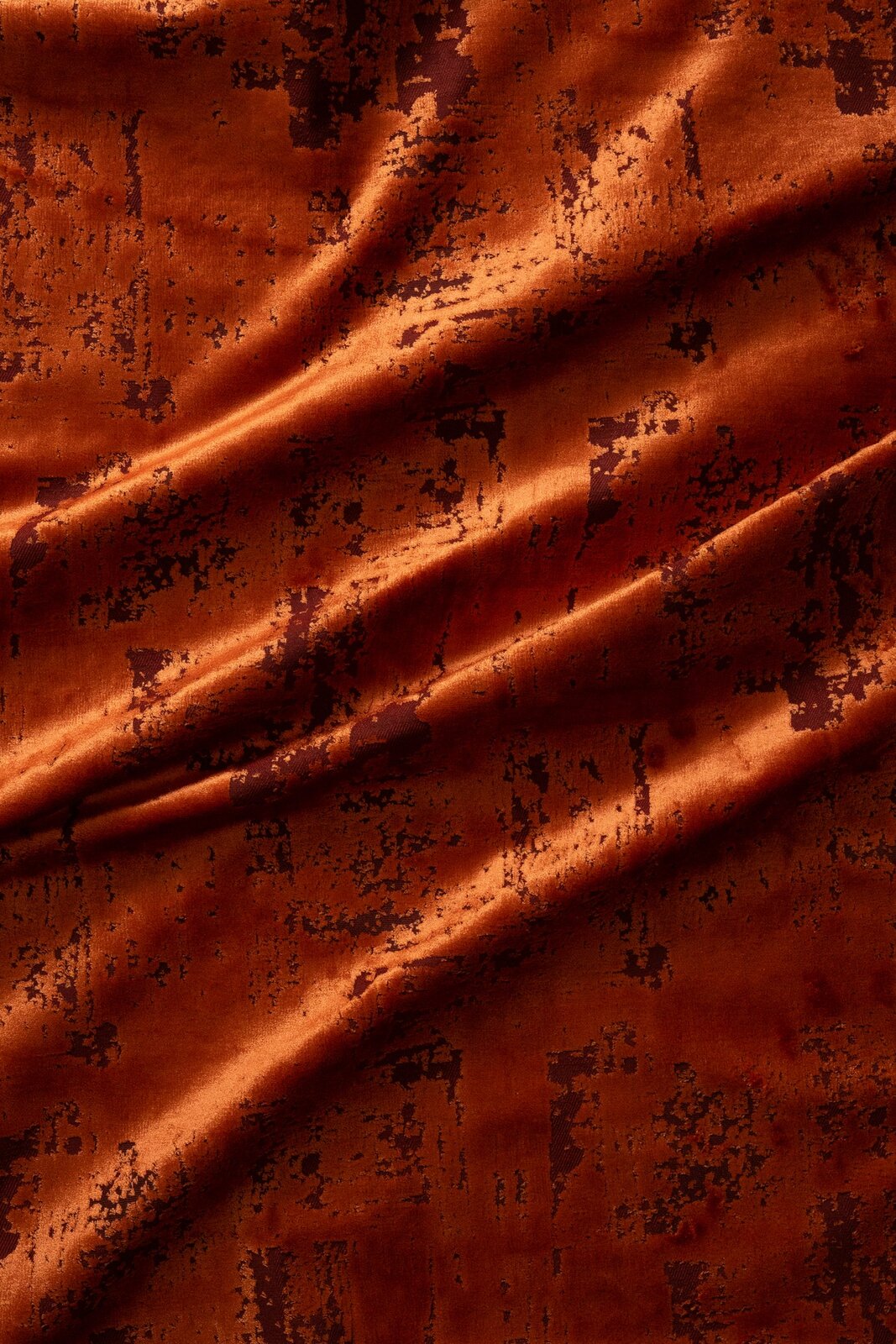 Velluto jacquard - h 140 cm - Rame